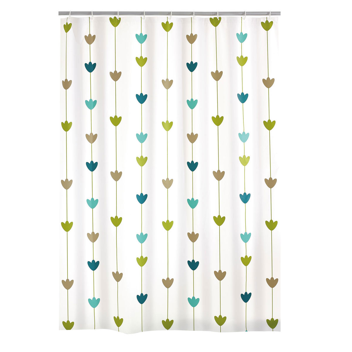 Valblue  Duschvorhang Folie ca 180 x 200 cm Lilia multicolor