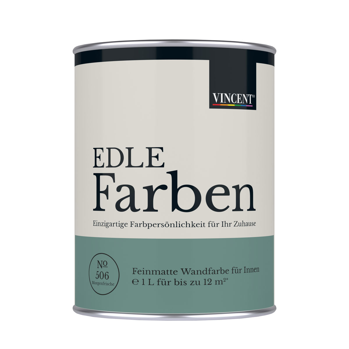 Vincent  Wandfarbe EDLE Farben Morgenfrische matt 1,0 L