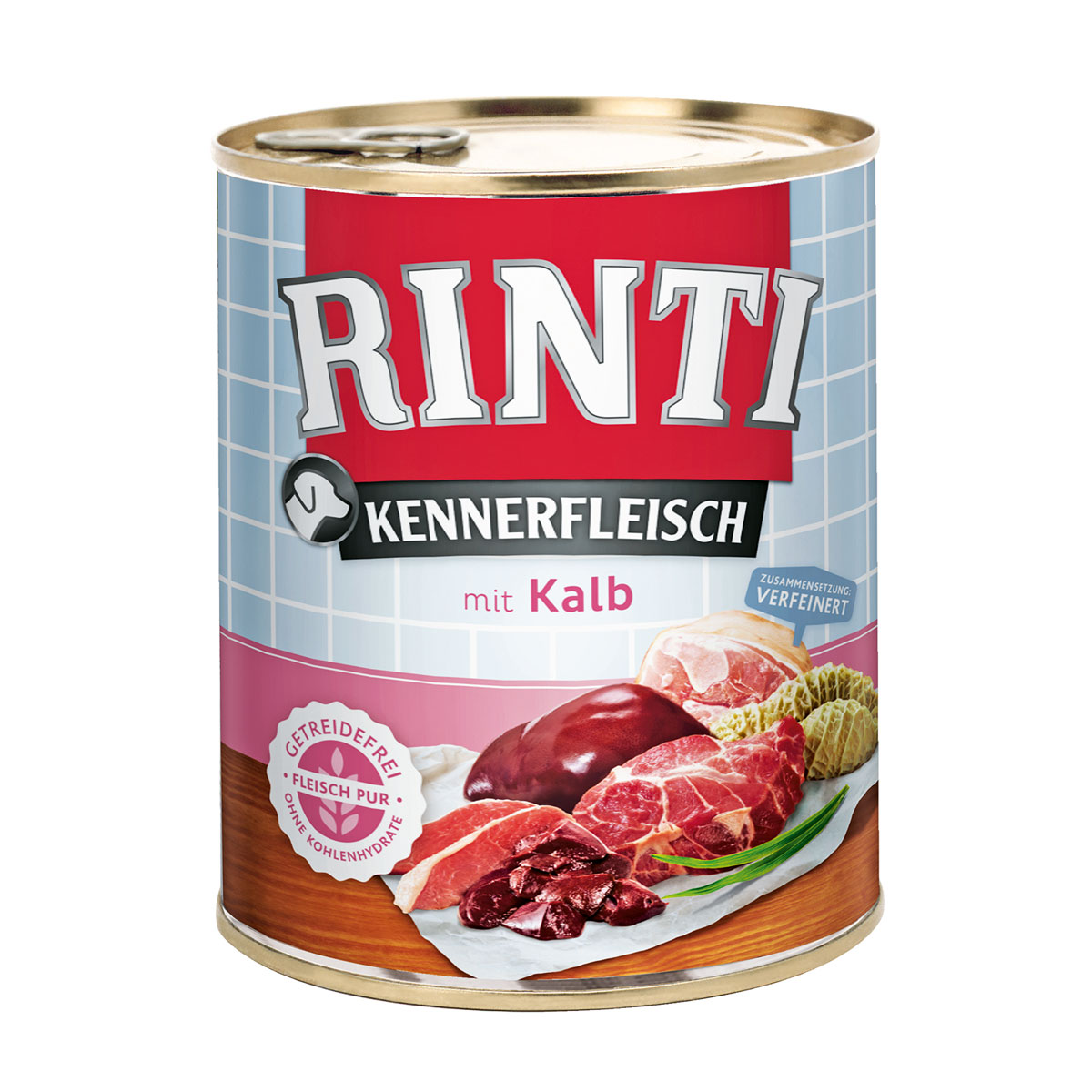 Rinti  Dose Kennerfleisch Kalb 800g Bild 2