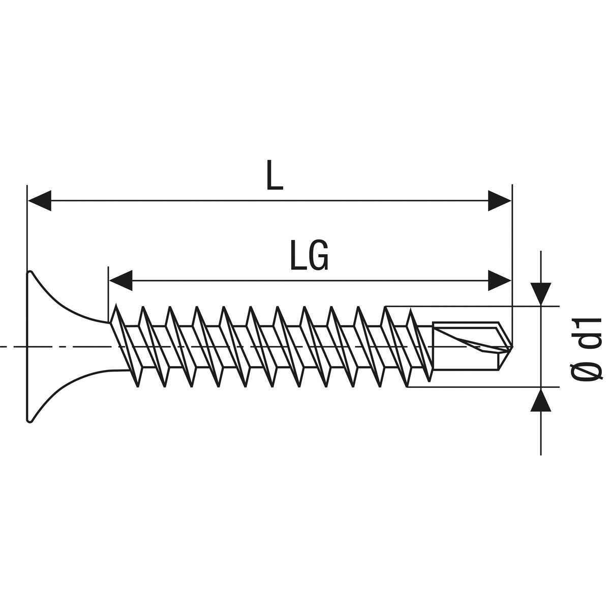 Gix Schnellbauschraube D Bohrspitze 3,5 x 25 Bild 2