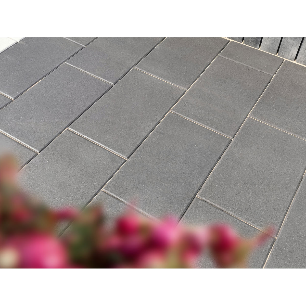 Diephaus  Terrassenplatte Schwarz-Basalt 60 x 40 x 4 cm Bild 3