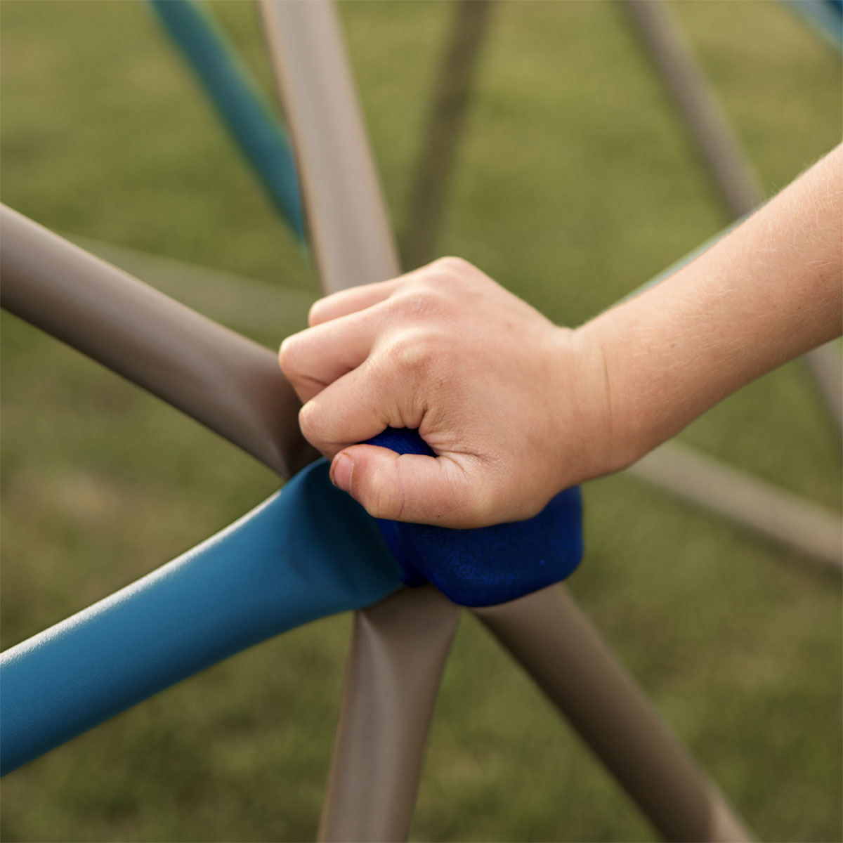 Lifetime Klettergerüst Geodome 274x274x137cm Braun Bild 3