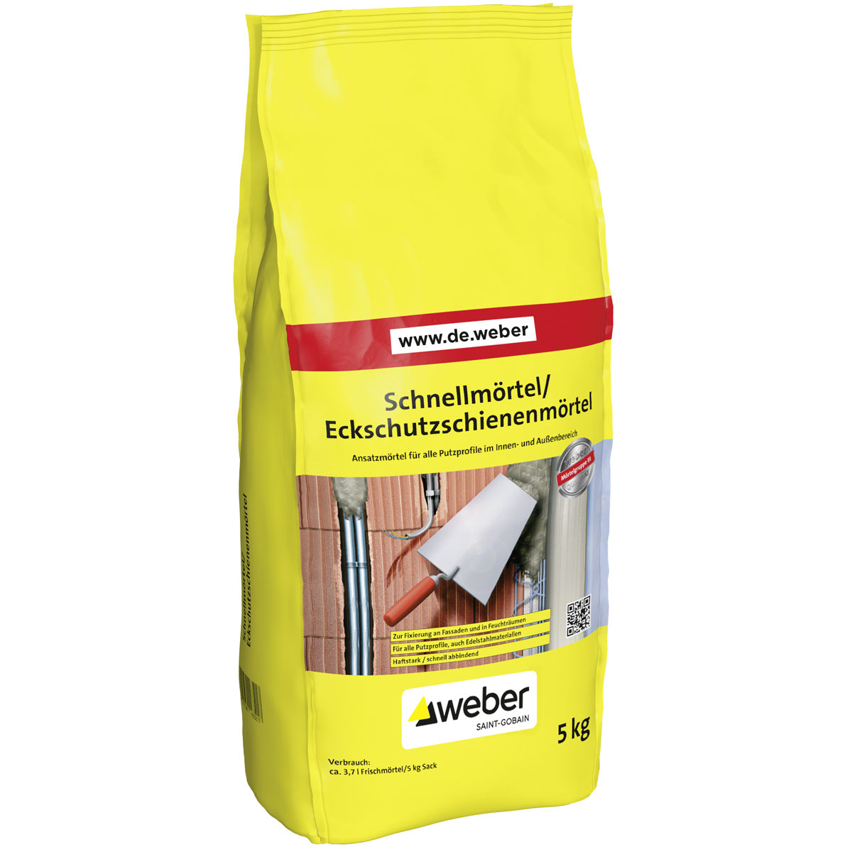 Weber  Schnellmörtel Eckschutzschienenmörtel  5 kg