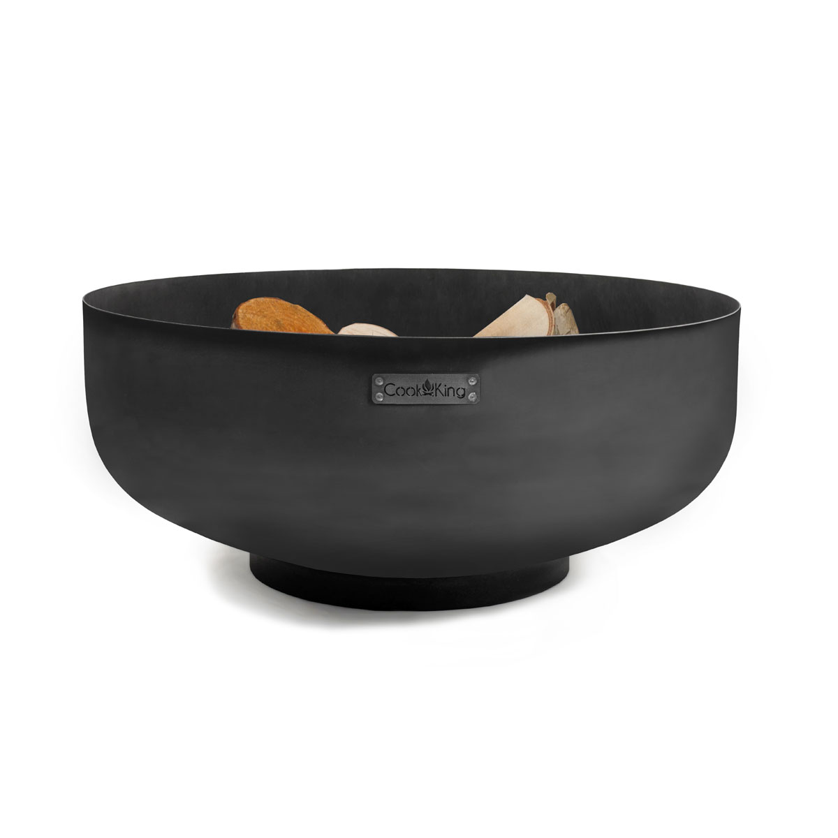 CookKing Feuerschale Palermo XXL 80x35cm Schwarz