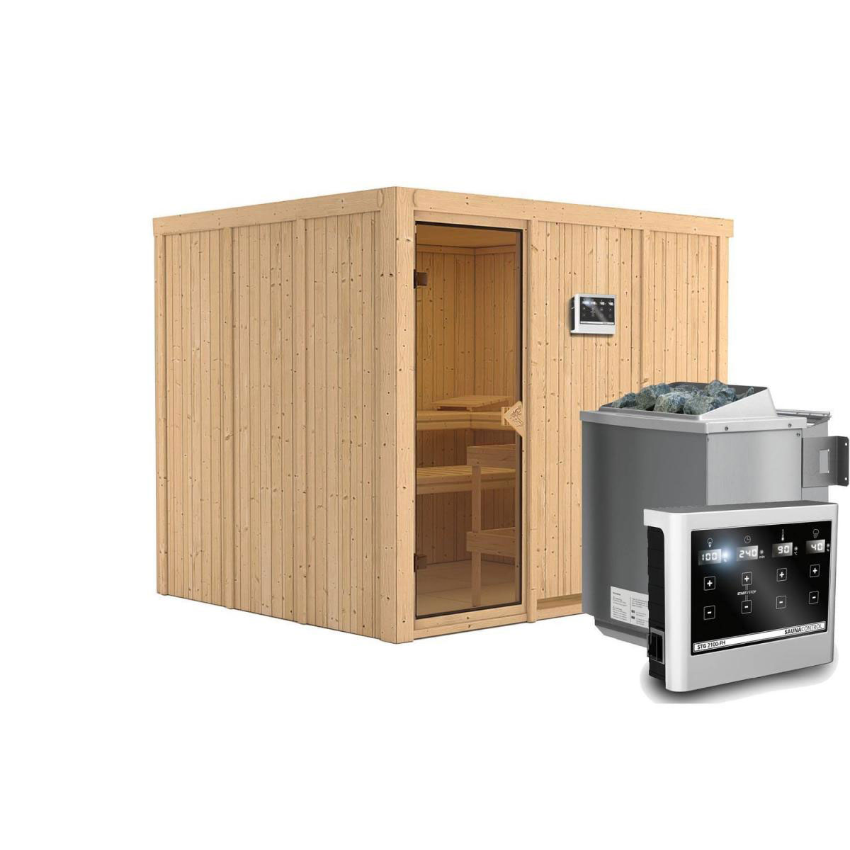 Karibu Systemsauna Gobin 68 mm Bild 2