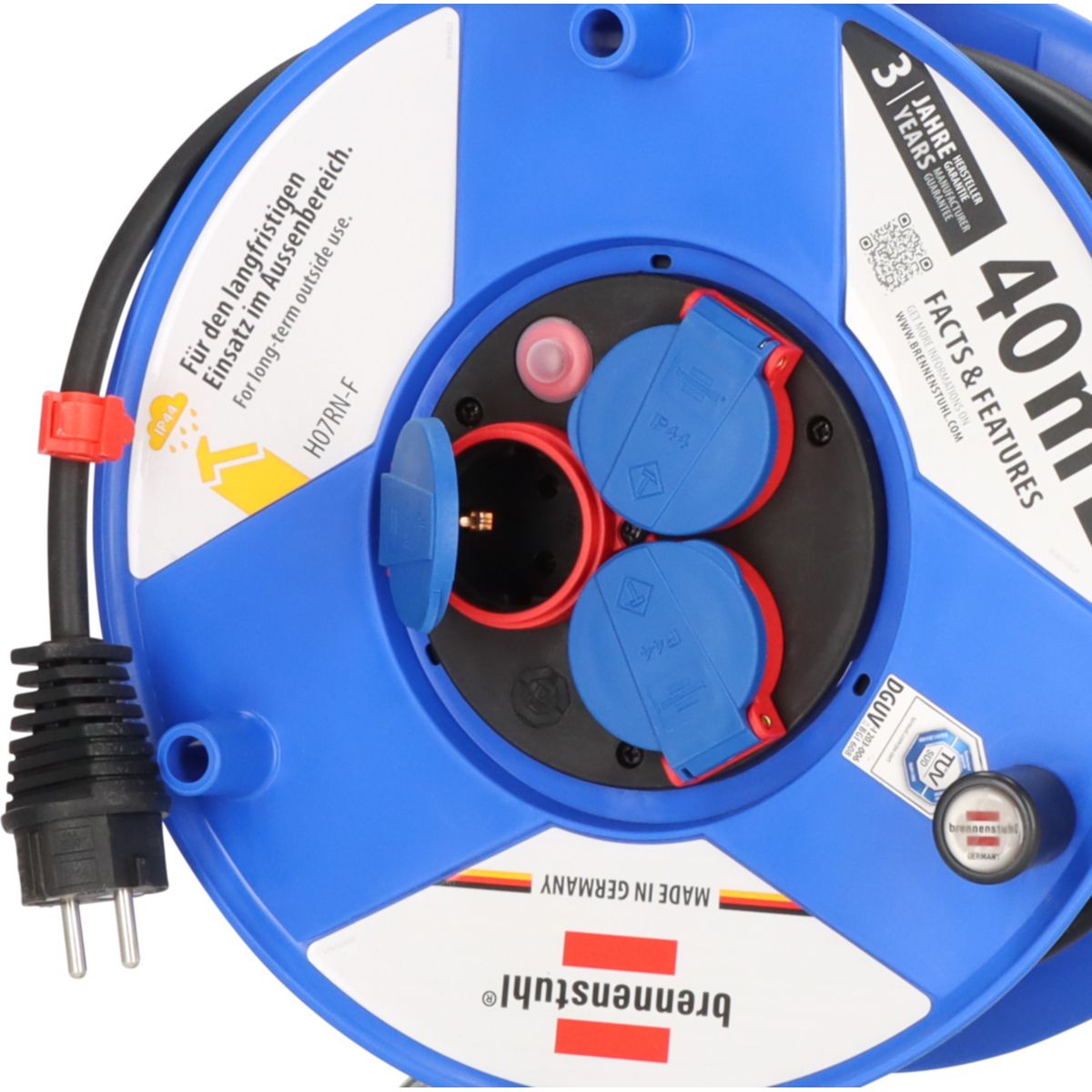Brennenstuhl Garant IP44 Kabeltrommel 44m Bild 5