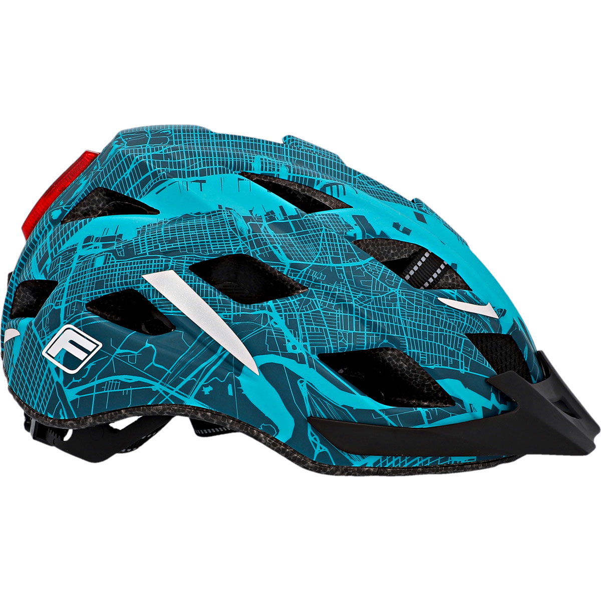 Fischer Bikes Fahrradhelm Urban Plus NY S/M blau Bild 1