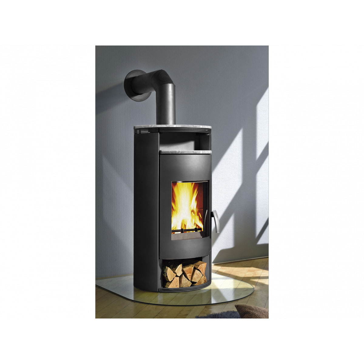Kaminofen Atlas Speicher 8 KW