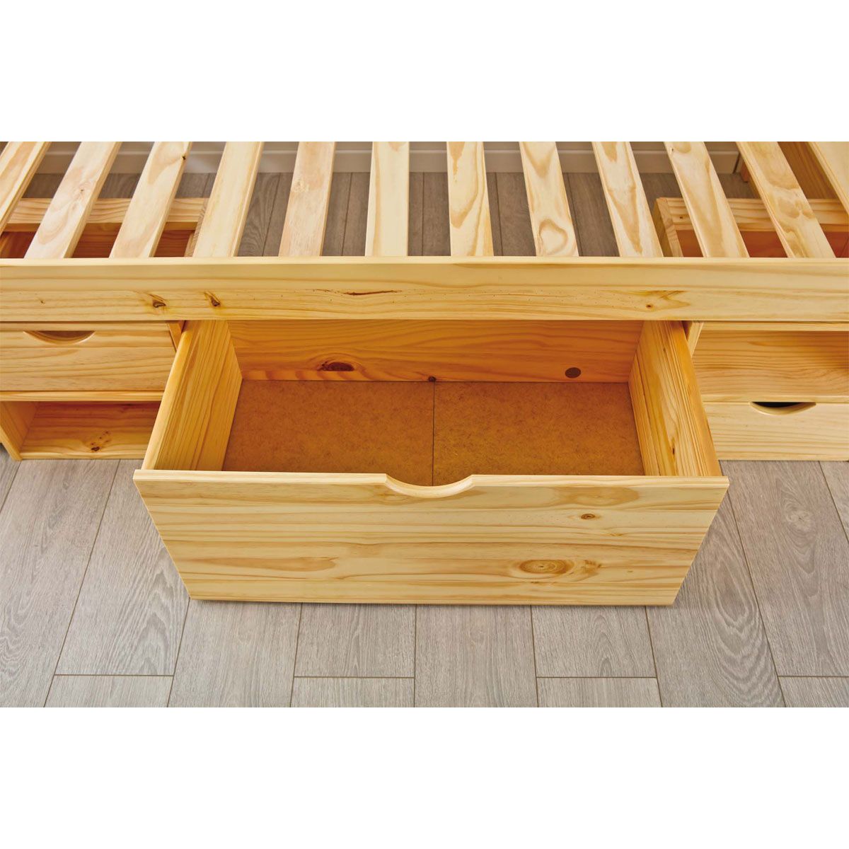 Inter Link Funktionsbett „Claas“, 90x200 cm, farblos, mit Rost Bild 8