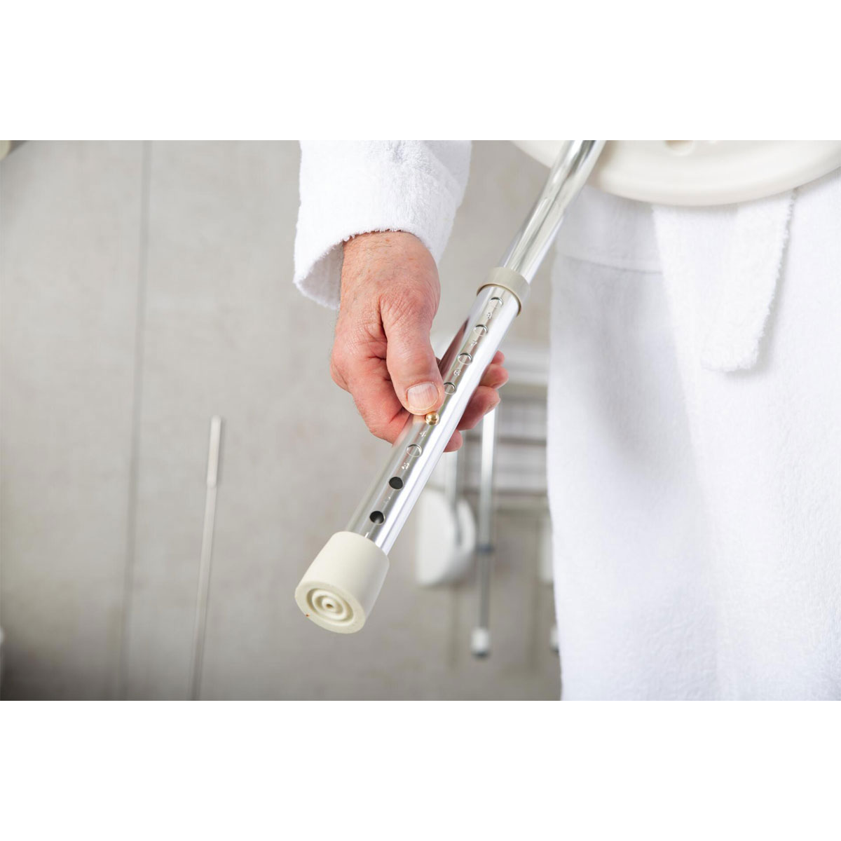 Ridder  Bad-Hocker höhenverstellbar Go weiß Bild 5