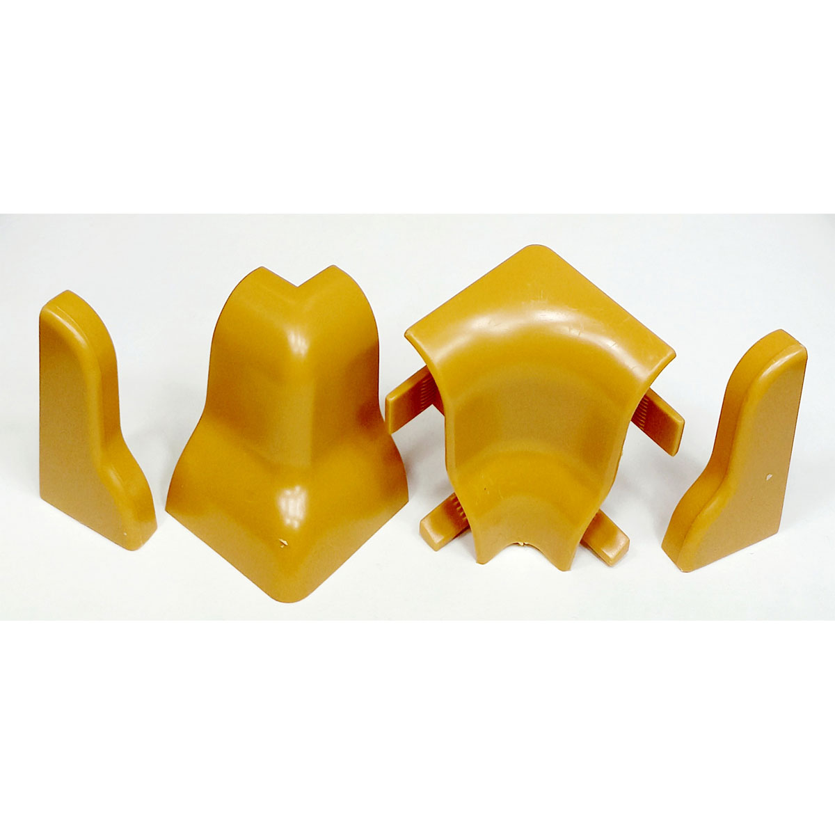 Verbindungskappenset 5 x 3,2 x 4 cm 10 Stk buche