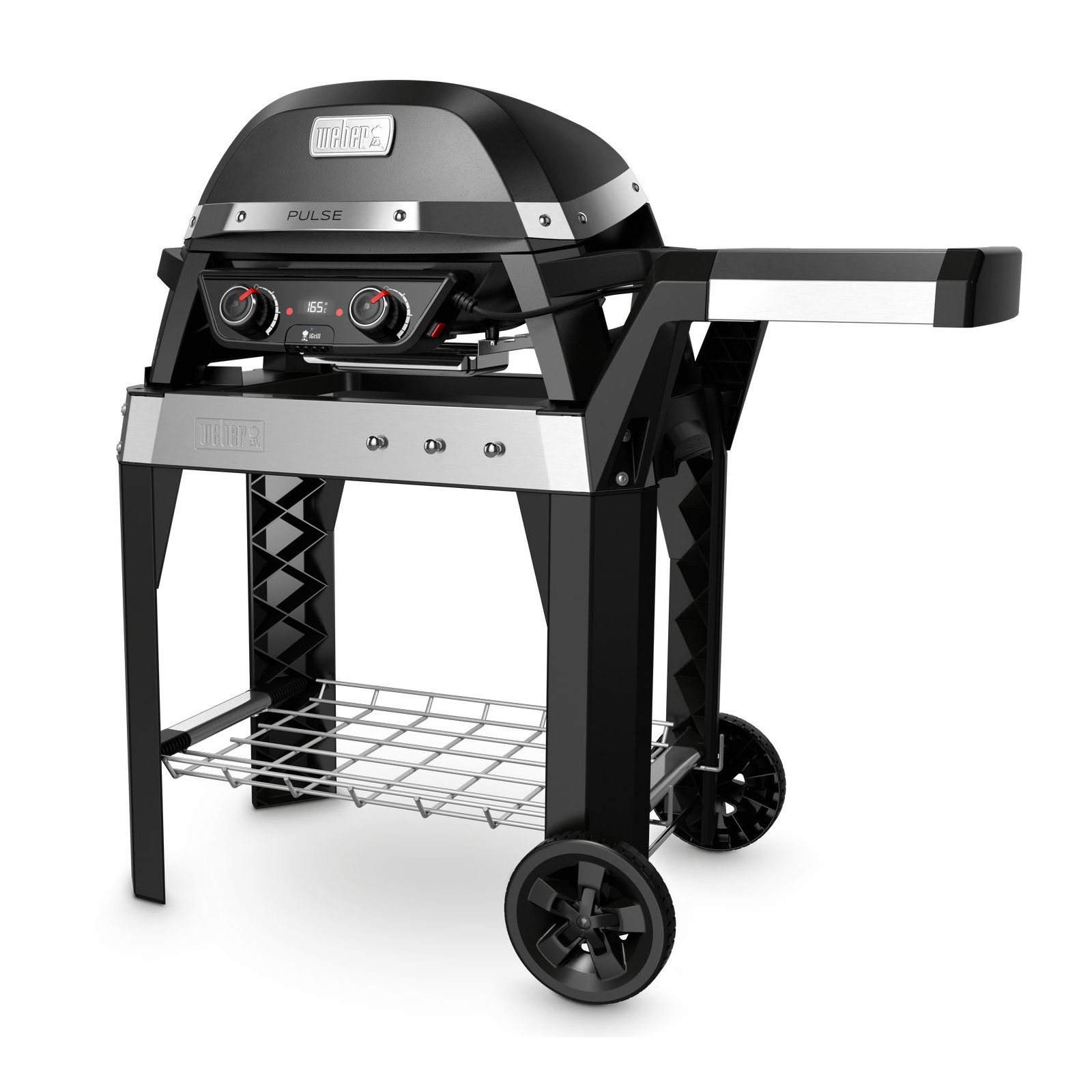 Weber Elektrogrill PULSE 2000 Rollwagen schwarz