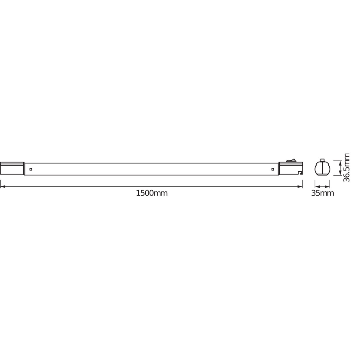 Osram LED-Unterschrankleuchte TubeKit 5ft 4000K weiß Bild 6