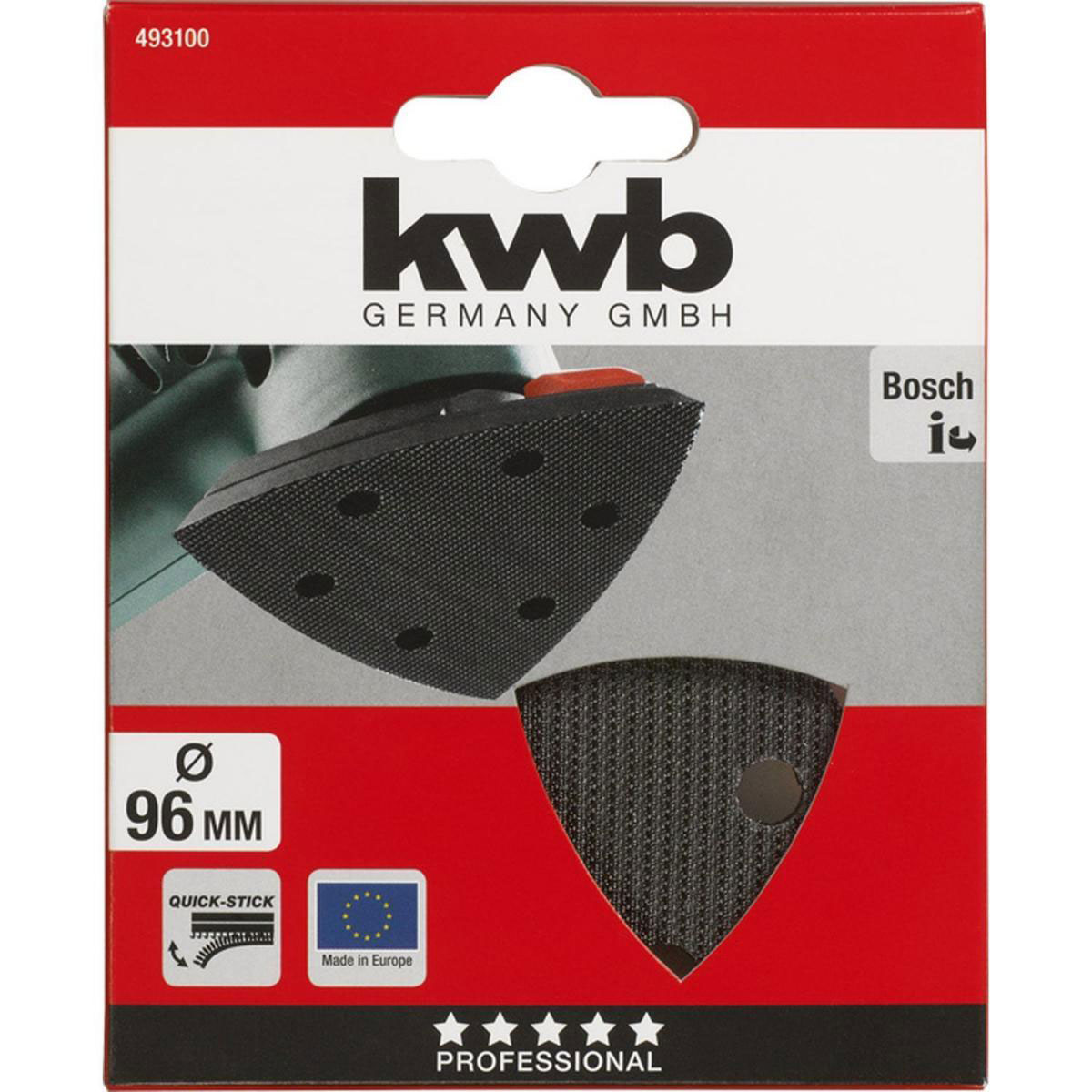 kwb  Haftstützteller Quick-Stick für Deltaschleifer Bild 2