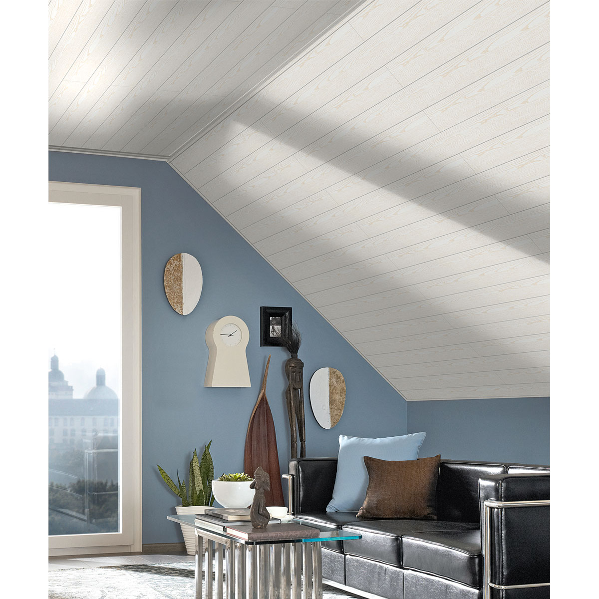 Paneel Basic Eiche weiß 260 x 15,4 cm Bild 3