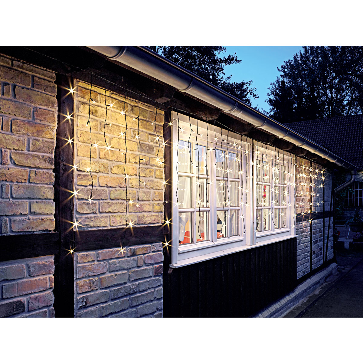 Ambientis LED-Eisregenlichterkette 200 LED Bild 5