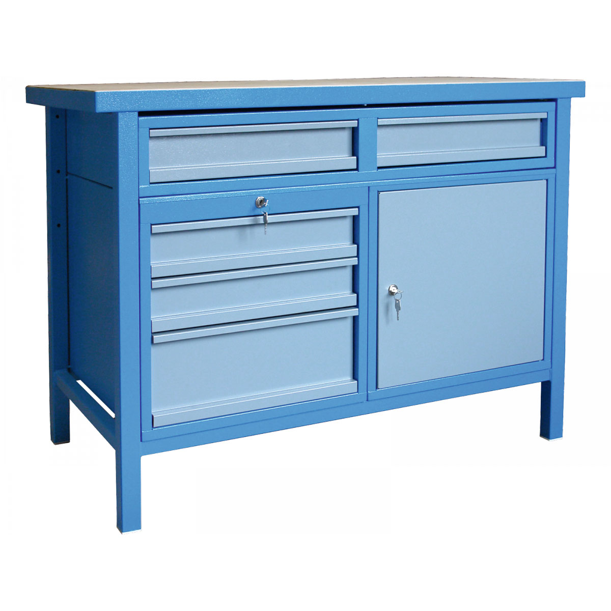 Güde Unterbaucontainer Blau Bild 3