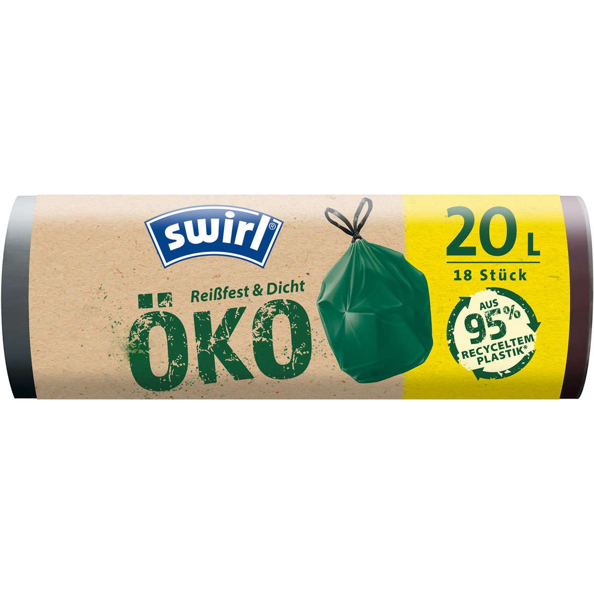 Öko-Müllbeutel Zugband 20 L