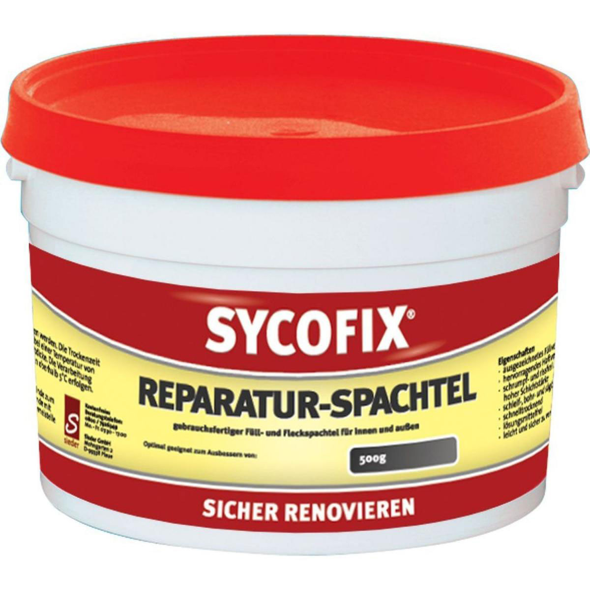 Sycofix Reparaturspachtel 500 g