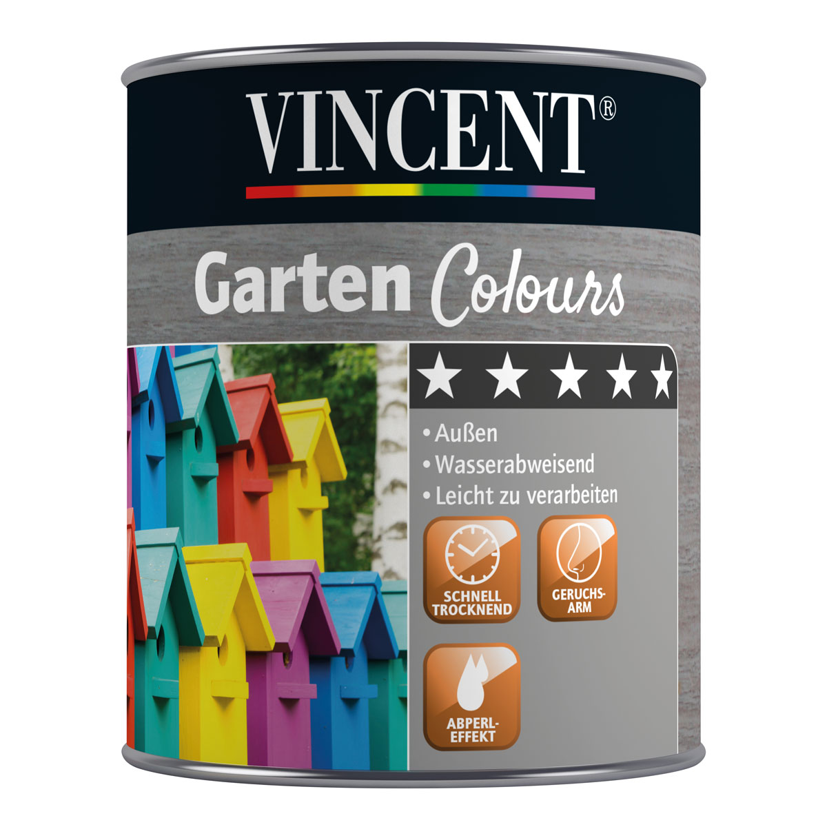 Garten Colours „Himbeerpink“, 0,75 L