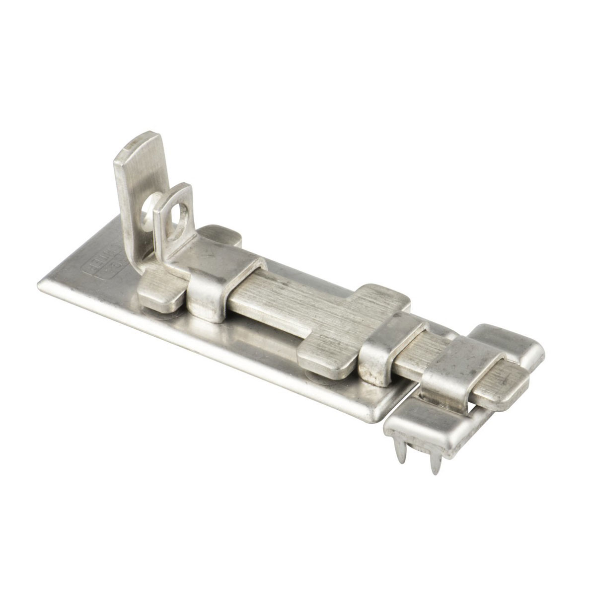 Burg Wächter Panzer-Riegel R 100 Ni 4,4 x 12,5 x 3,8 cm Edelstahl