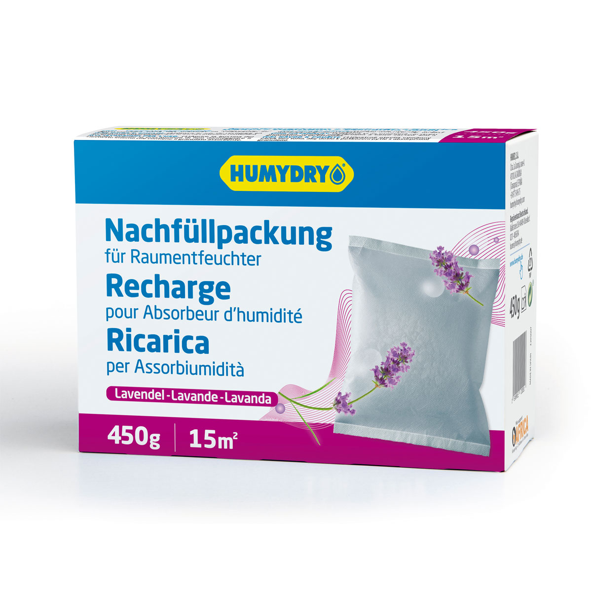 Humydry Nachfüllpackungen 450 g Lavendelduft