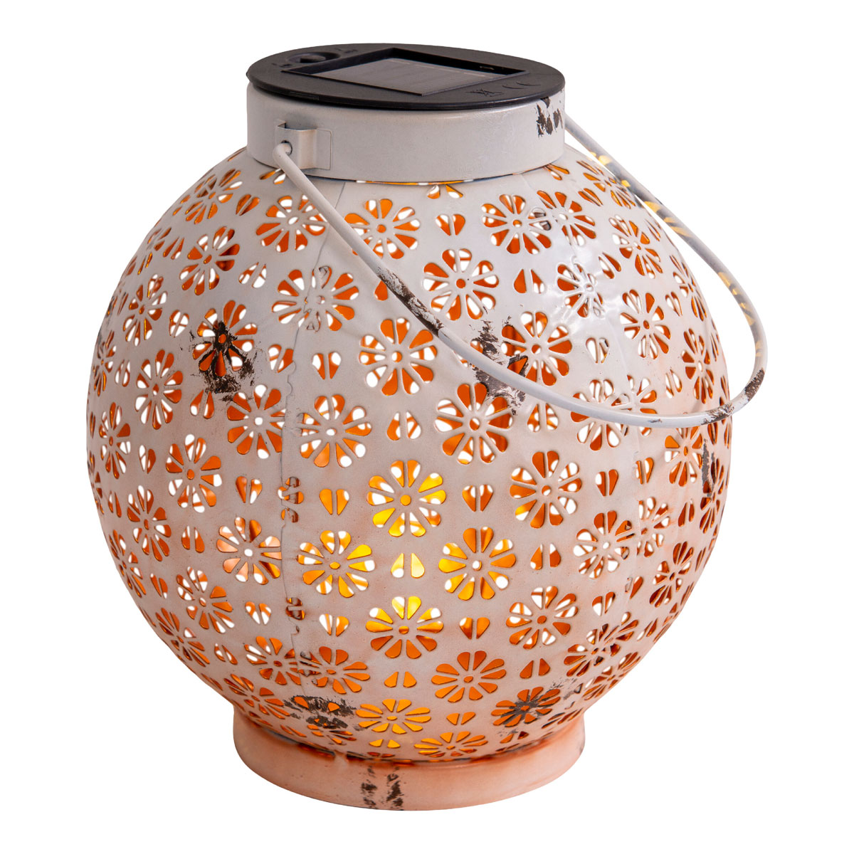 näve  LED-Solardekoleuchte weiß 18 cm Bild 3