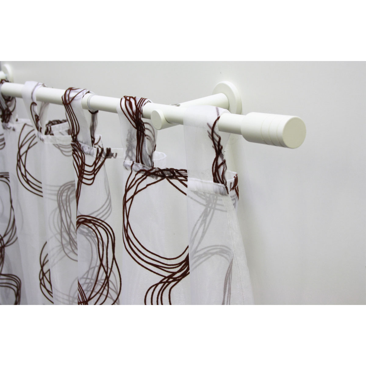 Gardinia Gardinenstange Elba Zylinder Durchmesser 1,9/1,6 x 190-340 cm ivory Bild 4