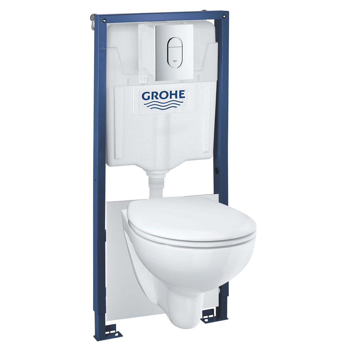 Grohe Wand-WC Komplett-Set Solido 5in1 inkl Befestigungsmaterial