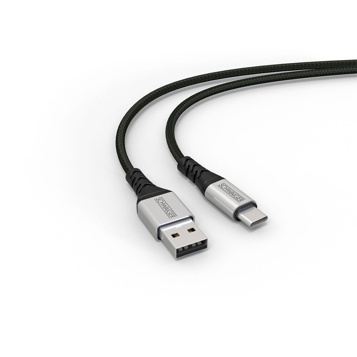 Schwaiger  Sync und Ladekabel Typ C/A 1,2 m Bild 3