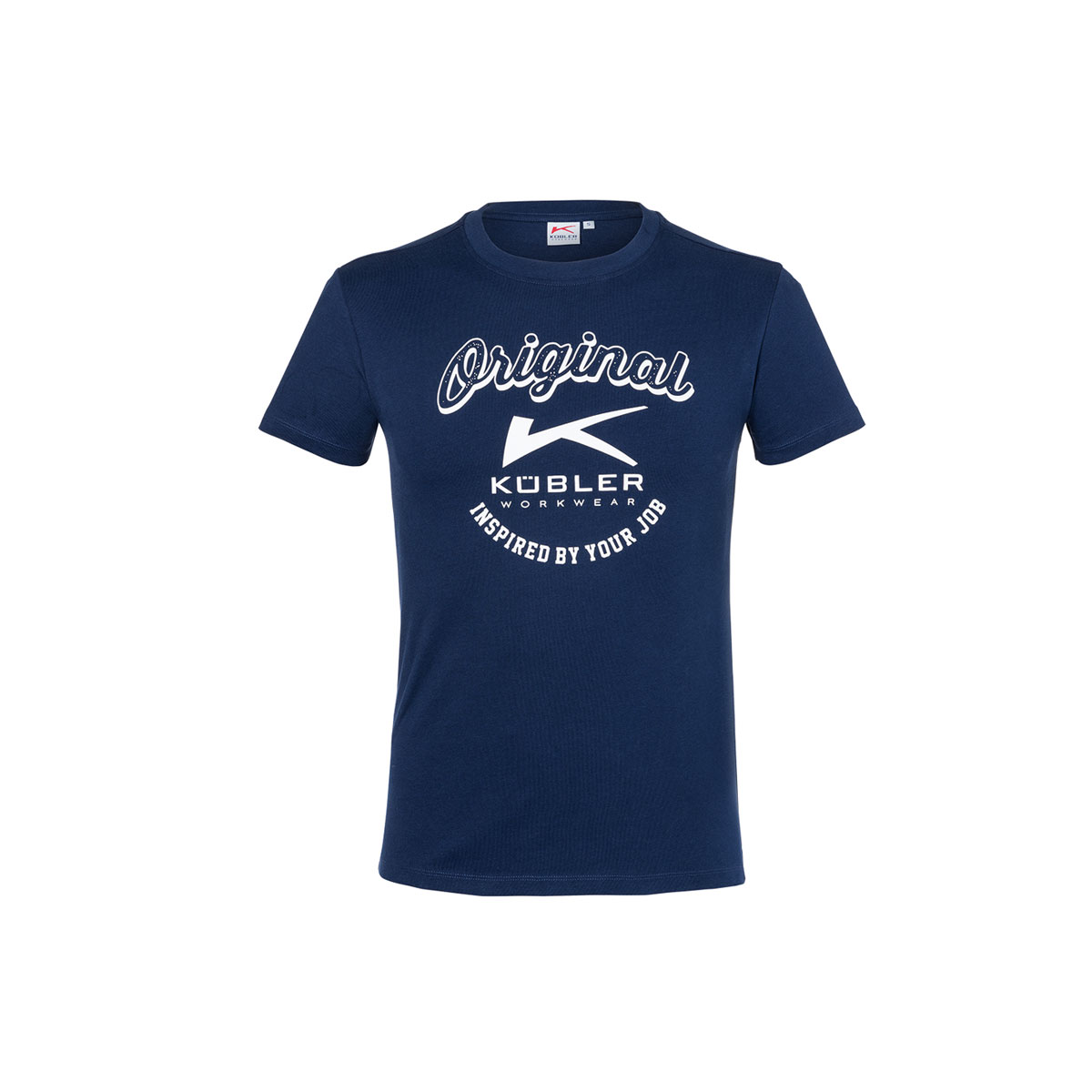 T-Shirt „Print“, dunkelblau, Gr. XL