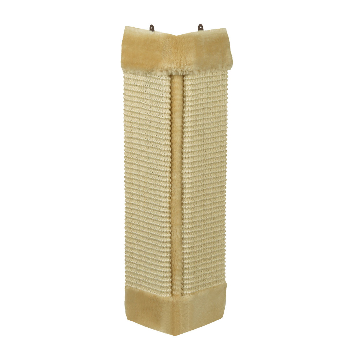 Nobby Kratzecke mit Plüsch beige 49 x 22 cm