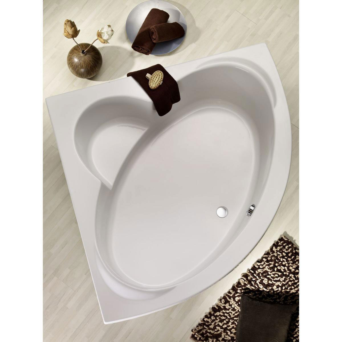 Ottofond Eckwanne Sardinia 151 cm weiß Bild 2