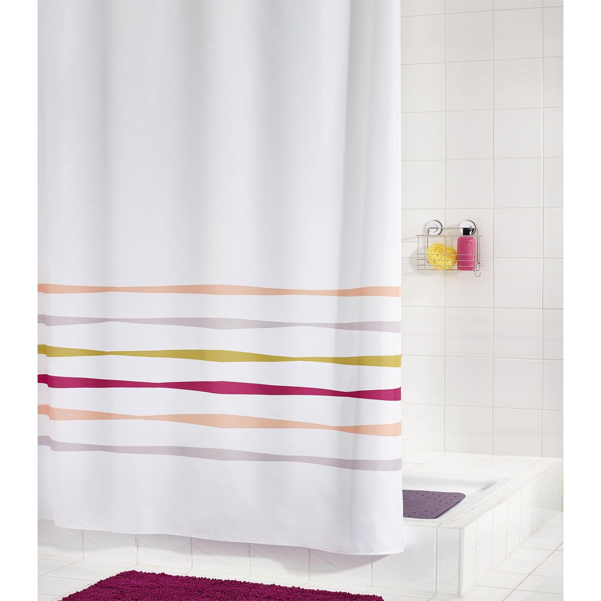 Ridder  Duschvorhang San Marino Textil 240 x 180 cm Bild 2