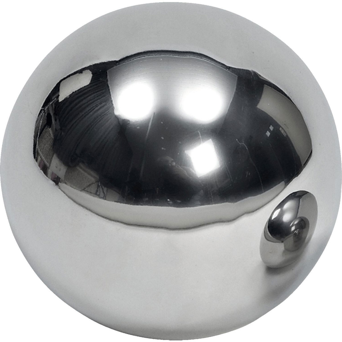 Haveson Dekokugel Durchmesser 10 cm Edelstahl Bild 1