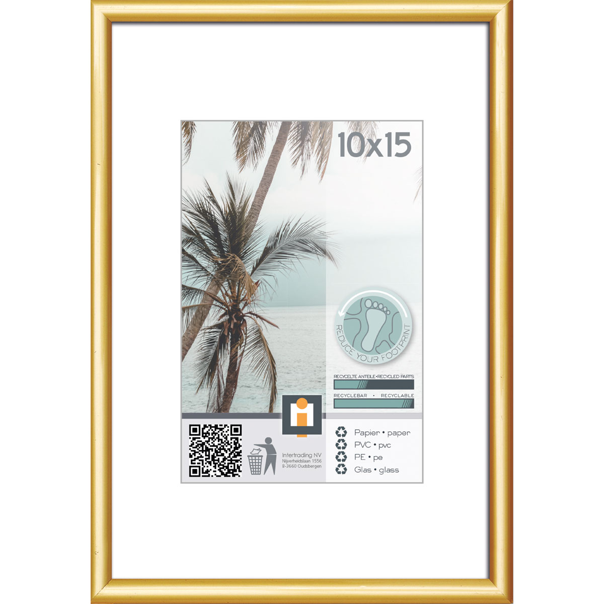 Bilderrahmen Kyoto 10x15 cm gold