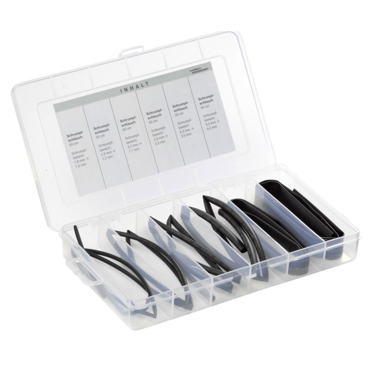 Schrumpfschlauch-Set 6-teilig 3 m 6 x 50 cm Bild 2