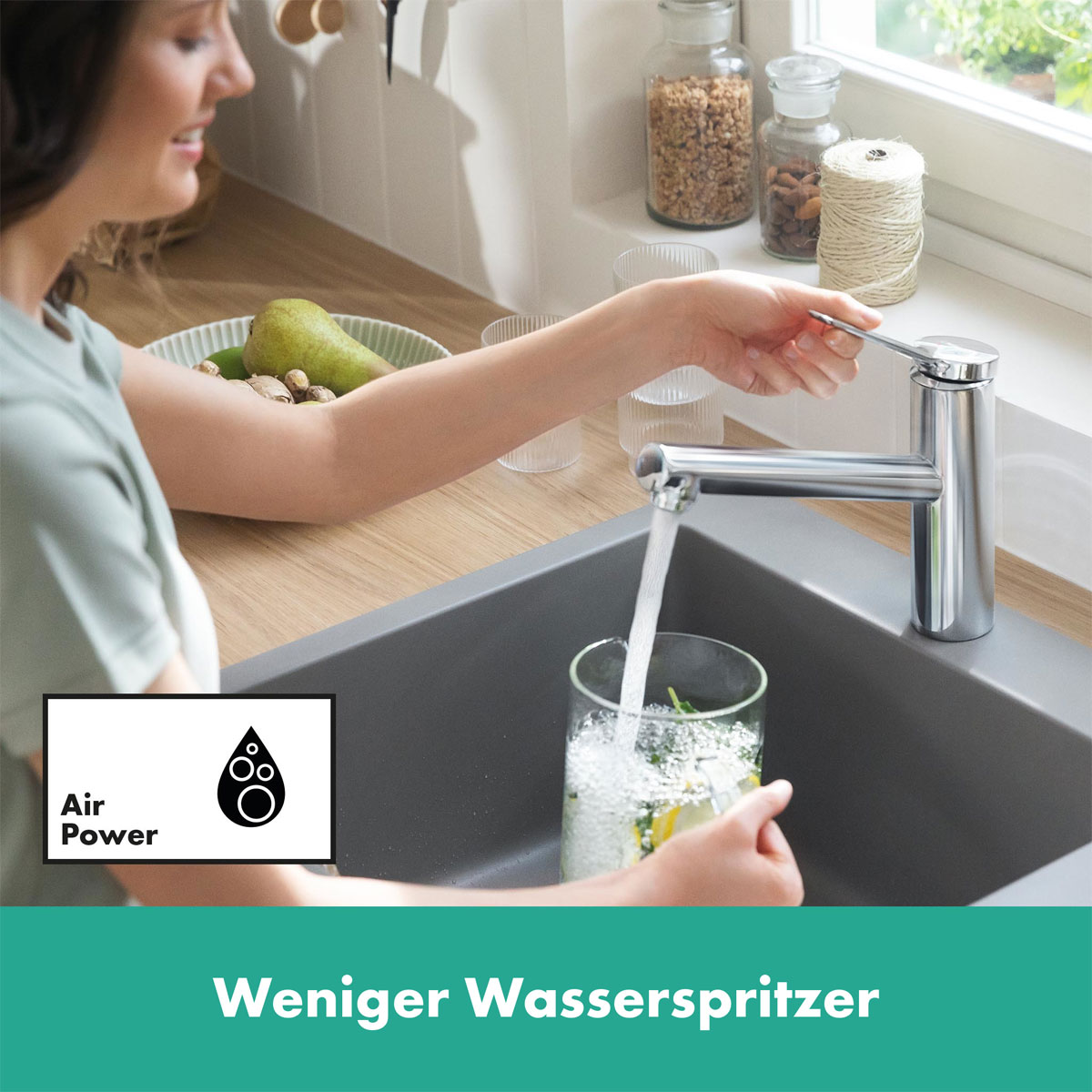 Hansgrohe Einhebel-Küchenmischer Zesis M33 chrom Bild 7