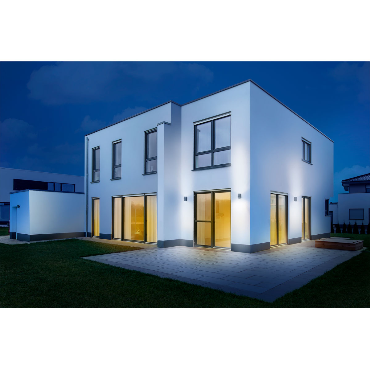 Steinel LED-Außenwandleuchte L930 anthrazit Bild 3