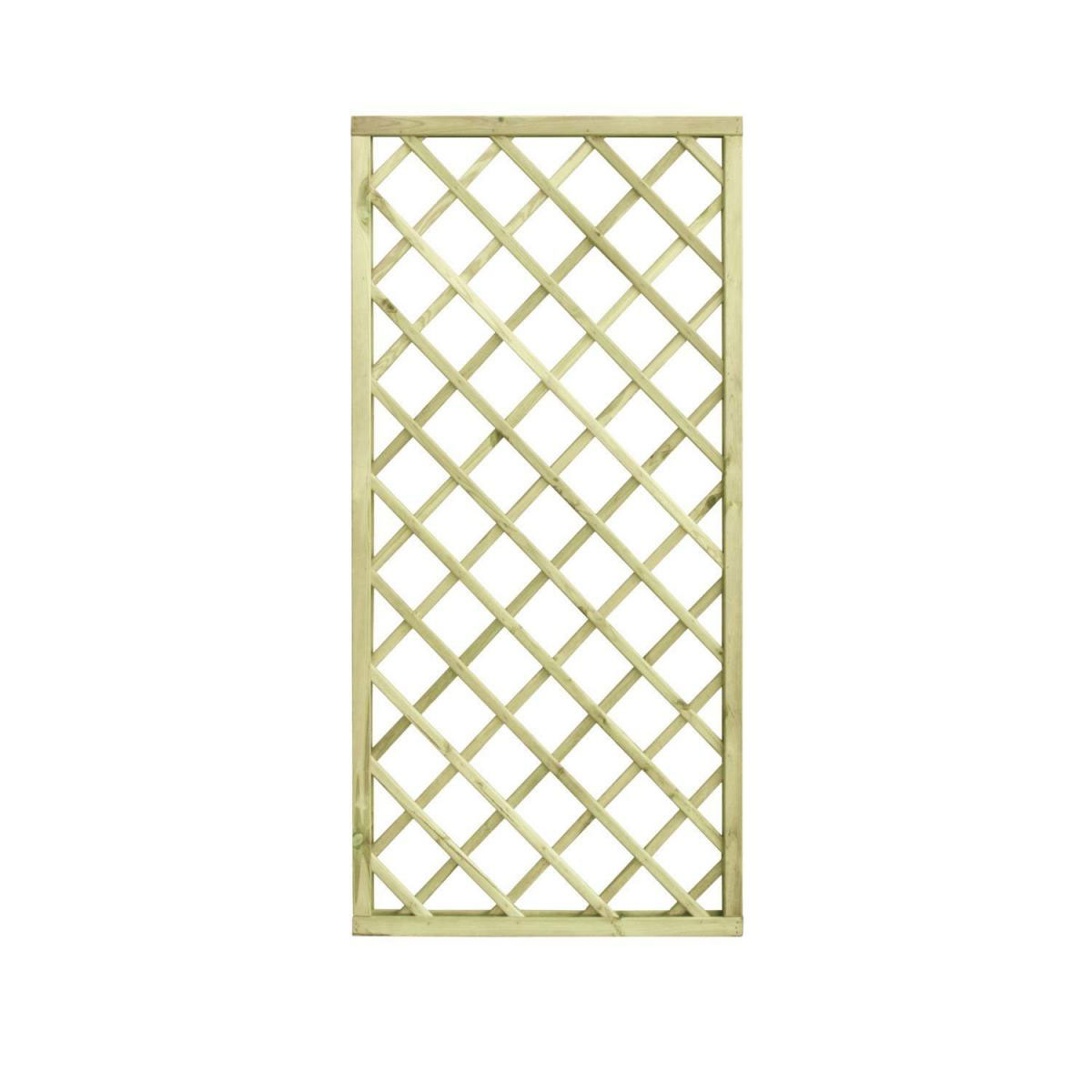 Diagonal-Rankzaun 90 x 180 cm