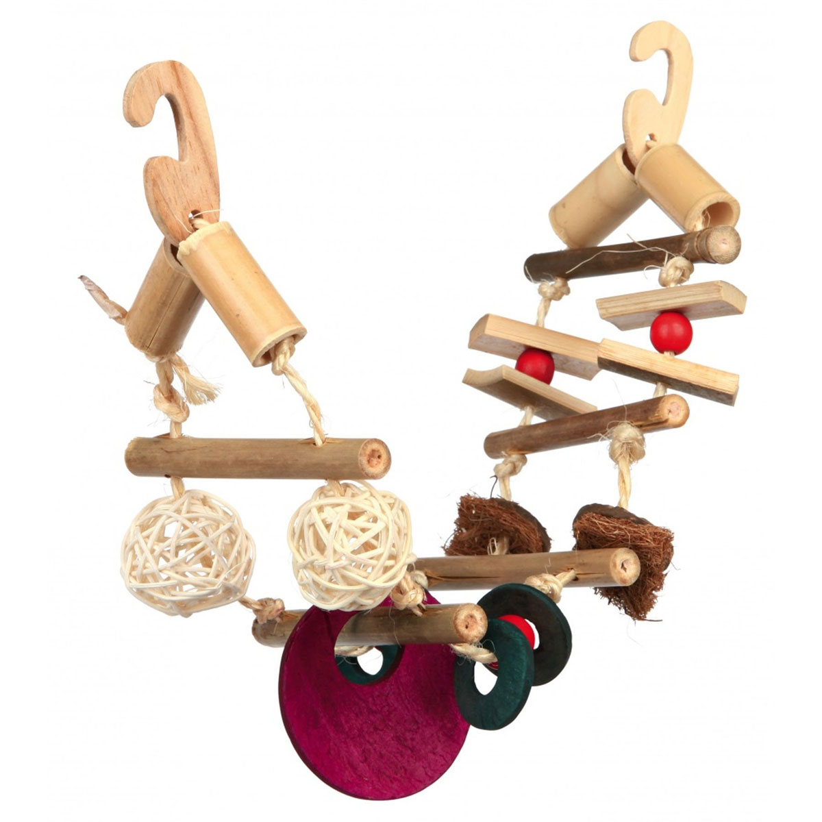 Trixie Hängebrücke aus Bambus 45cm