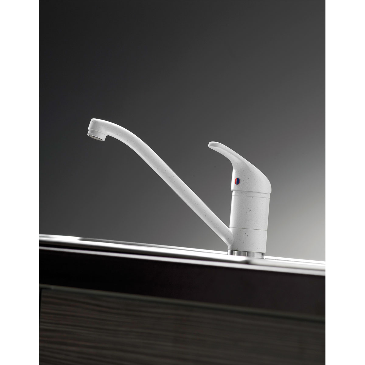 Pyramis Spültischarmatur „Modo“ verchromt schwenkbar