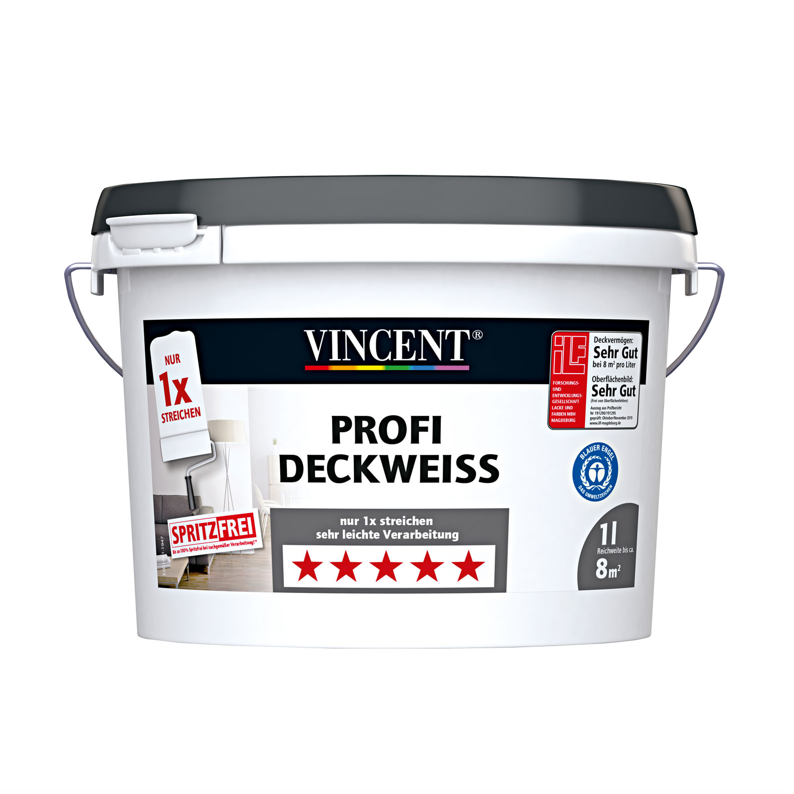 Vincent Profi Deckweiss