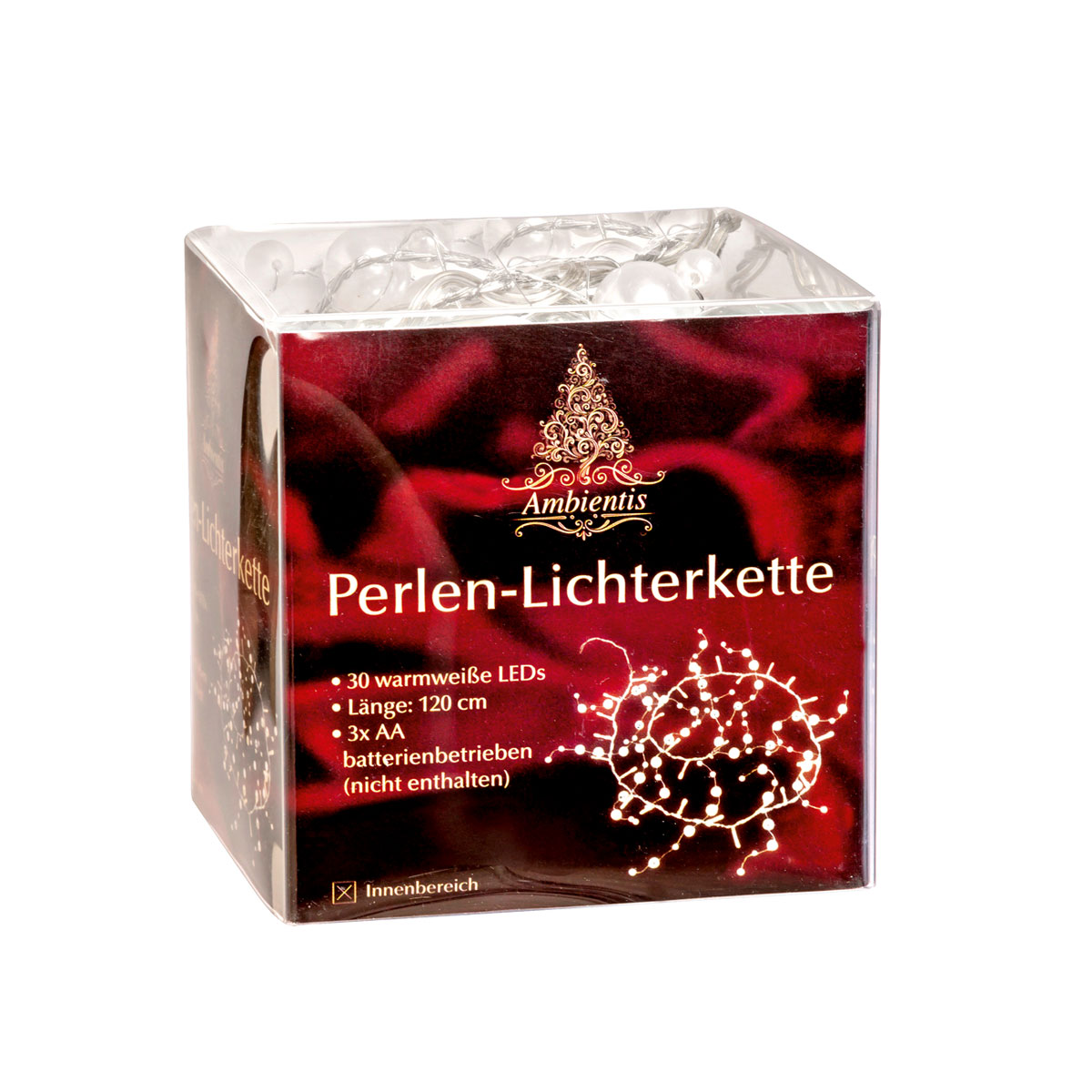 Ambientis LED-Perlenlichterkette 30 Dioden