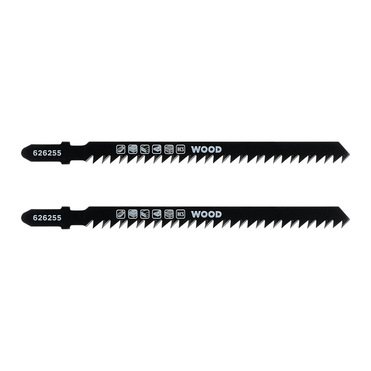 kwb HCS-Stichsägeblätter mit T-Schaft für Holz extralang 2-tlg. 115 mm Bild 1