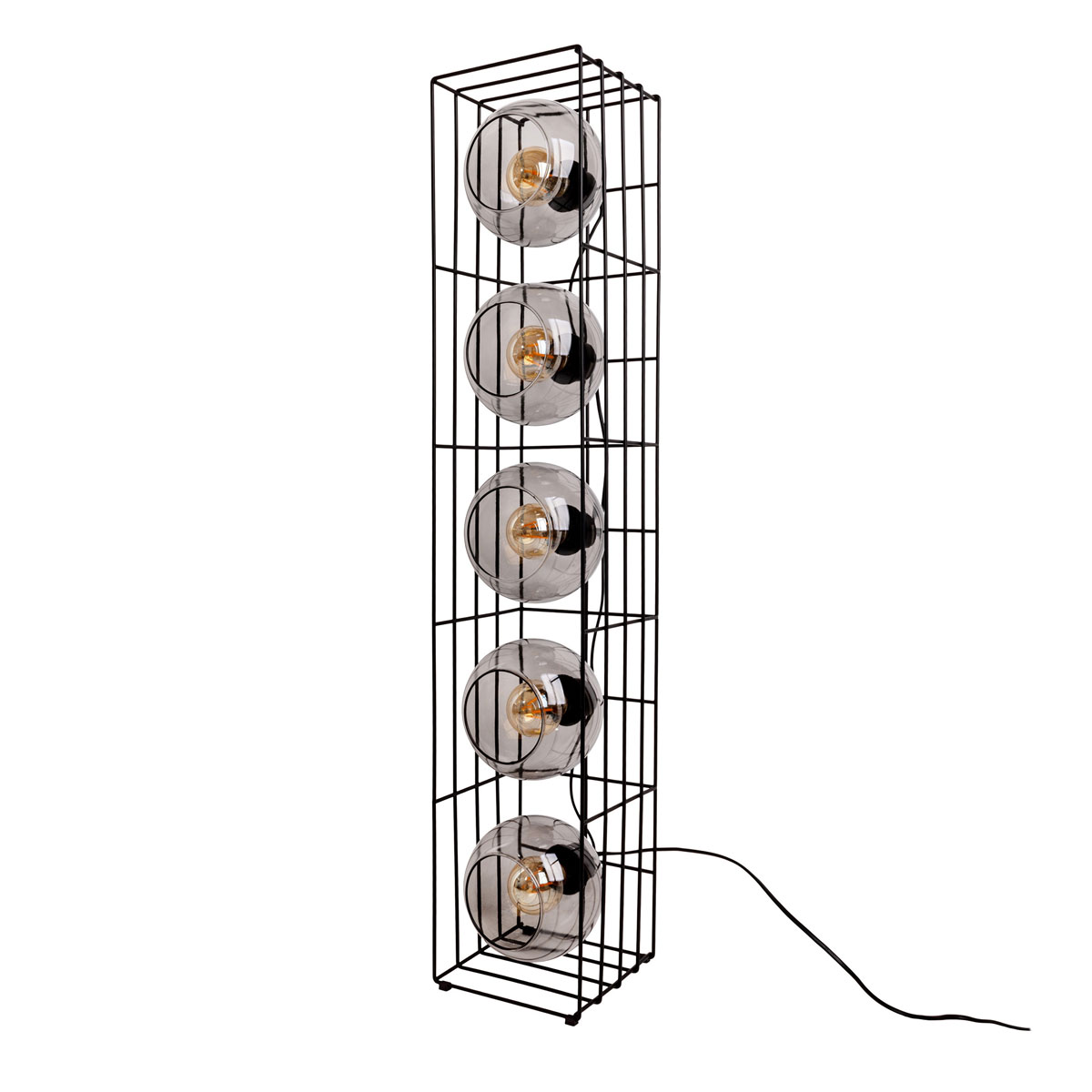 näve  Stehleuchte Cesta schwarz Glas Bild 4