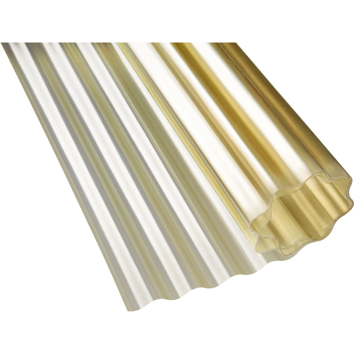 Polyester-Wellrolle natur 5 x 1 m Bild 2