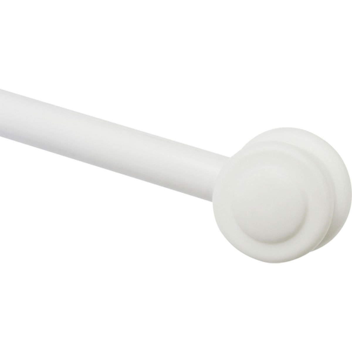 Gardinia Vitragestange Nevada Durchmesser 12 mm 120 cm weiß