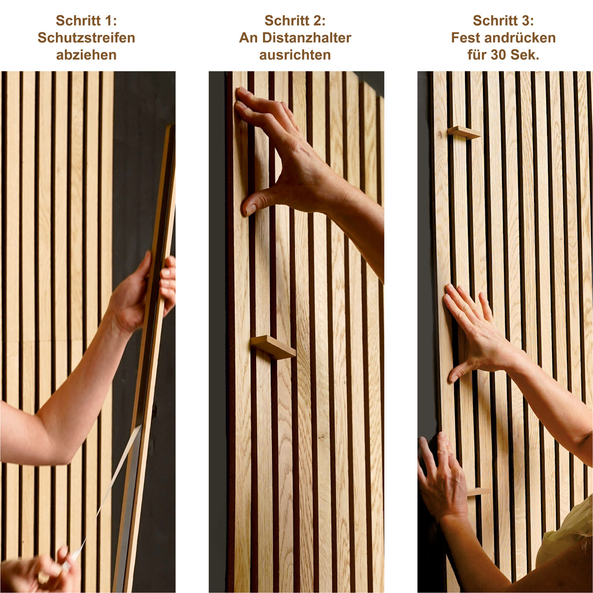 Specht Classic Stix, Eiche hellbraun, 250x3,45 cm Bild 5