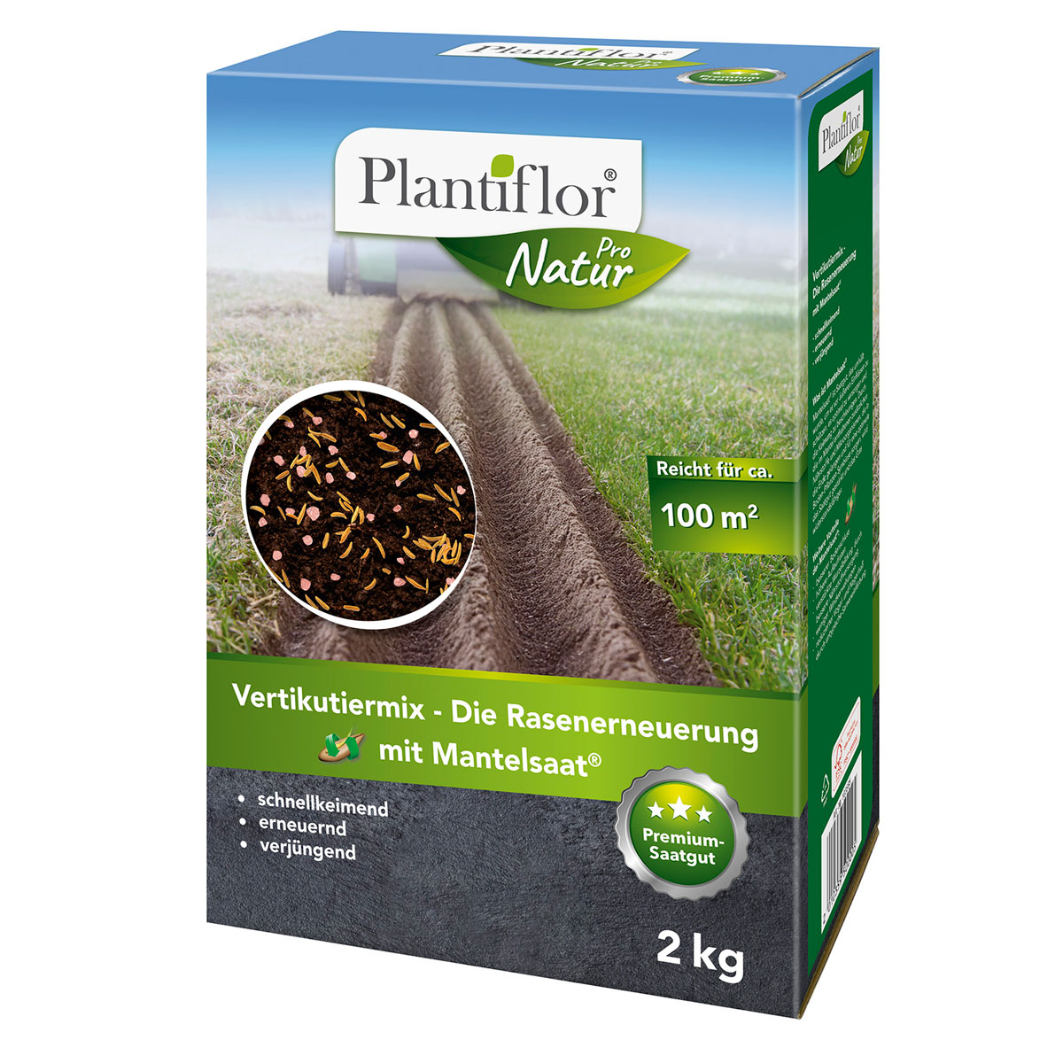 Plantiflor Vertikutiermix - Die Rasenerneuerung 2kg